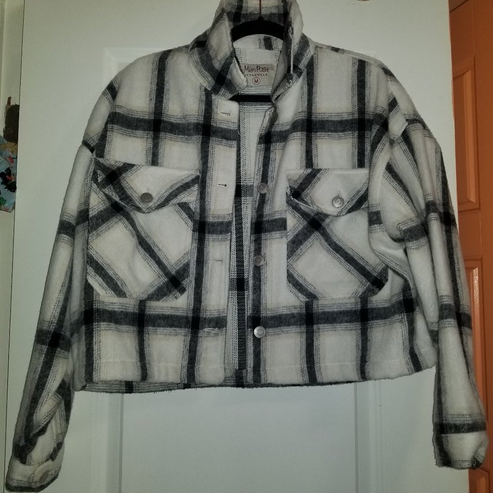 Muted Plaid jacket!